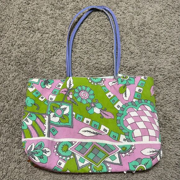 Vintage Christian Livingston Embroidered Beaded Sequin Shoulder Bag Tote - Picture 4 of 11